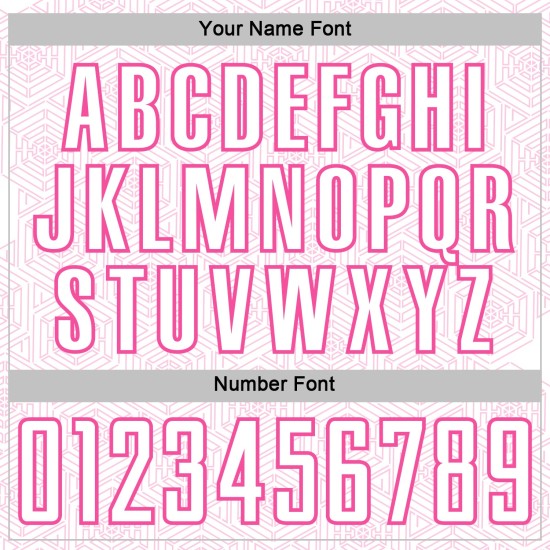Jersey Soccer Uniform Custom White Shape Geometric Sublimation Sports Pink Jersey Soccer Uniform Custom White Shape Geometric Sublimation Sports Pink